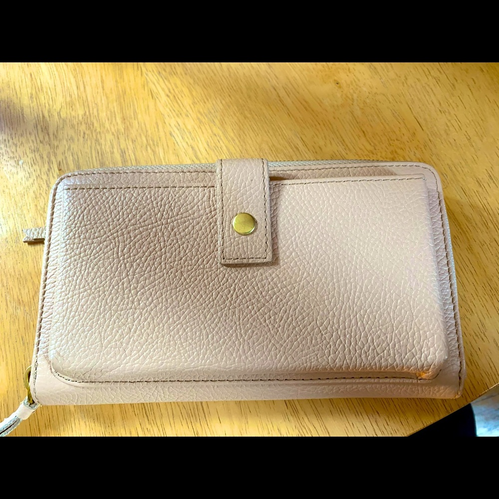 VGC Mark & Graham Daily Phone Wallet in Blush